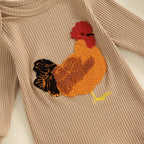Ribbed Chicken Onesie