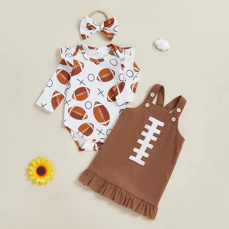 Football Dress Outfit & Bow