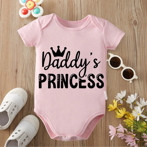 "Daddy's Princess" Baby Girl Onesie
