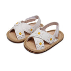 Criss Cross Daisy Sandals