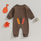 Brown Turkey Romper