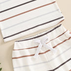 Striped Teagan Tank & Shorts
