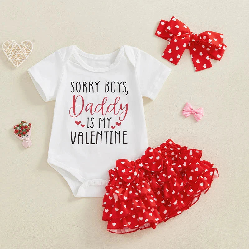 Daddy is My Valentine Outfit