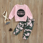 Daddy's Girl Camouflage Cargo Pants Outfit