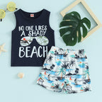 No One Likes a Shady Beach Tank & Shorts