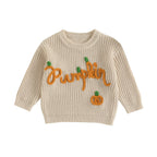 🎃 Pumpkin Patch Baby Knit Sweater