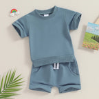 Solid Sutton Shirt & Pocket Shorts