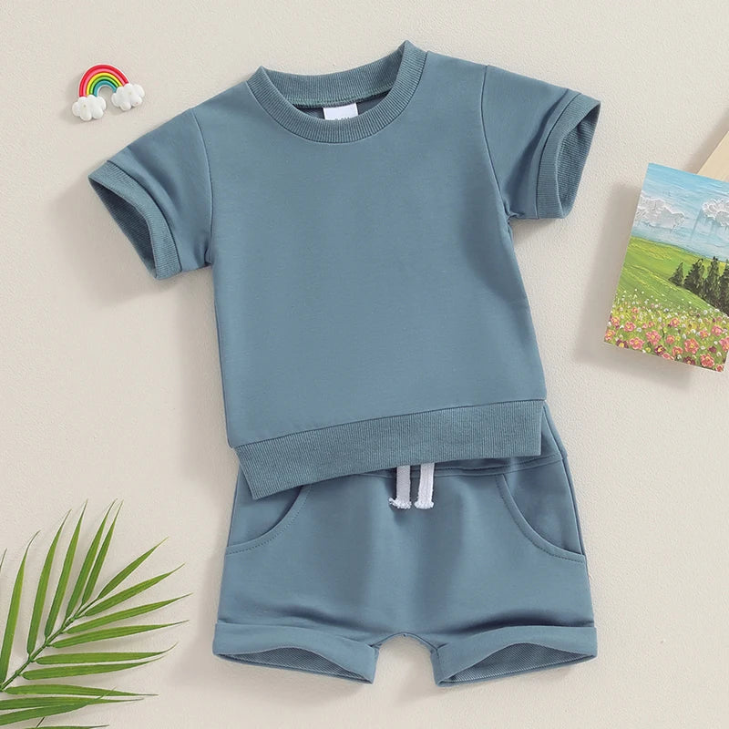 Solid Sutton Shirt & Pocket Shorts