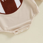 Embroidered Football Onesie