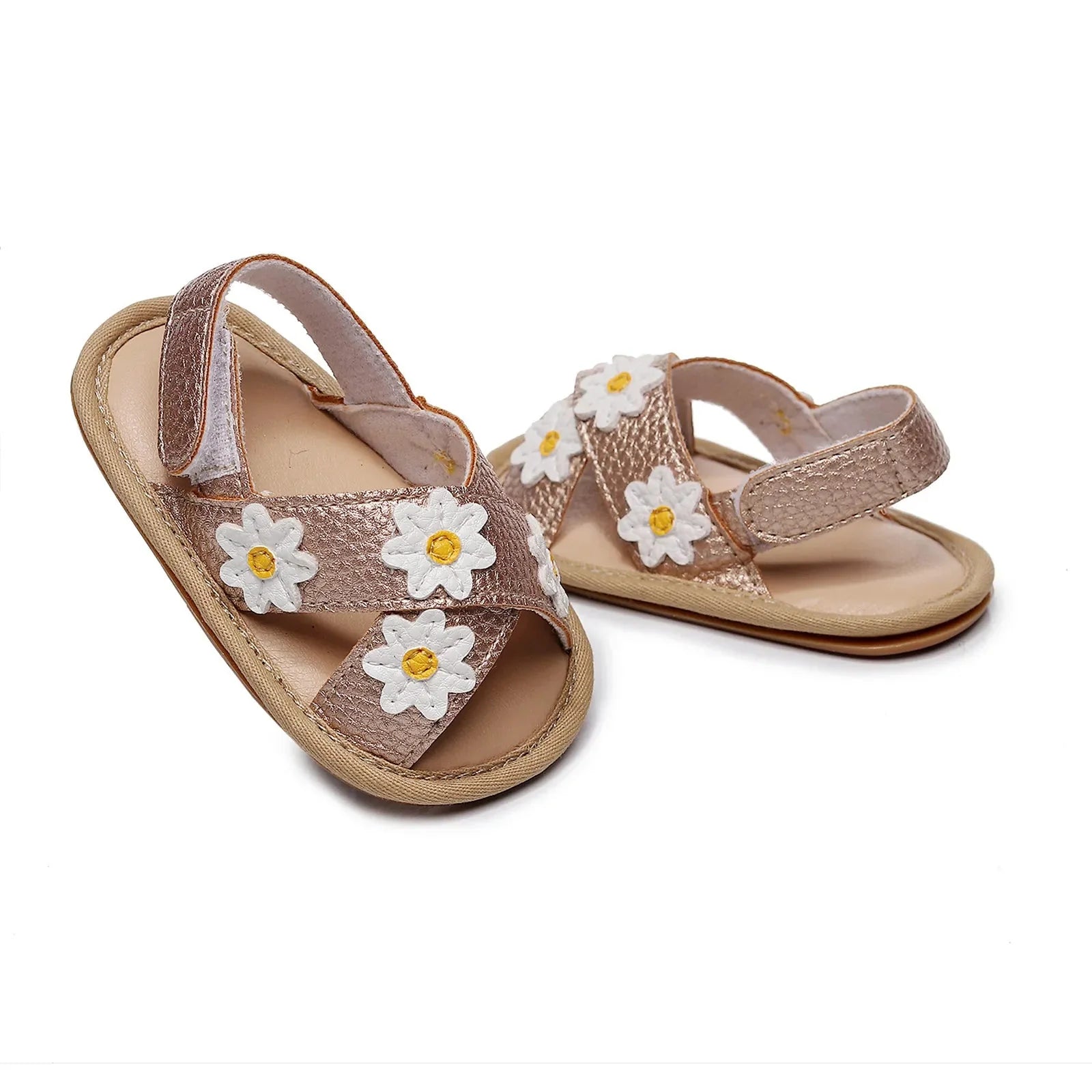 Criss Cross Daisy Sandals