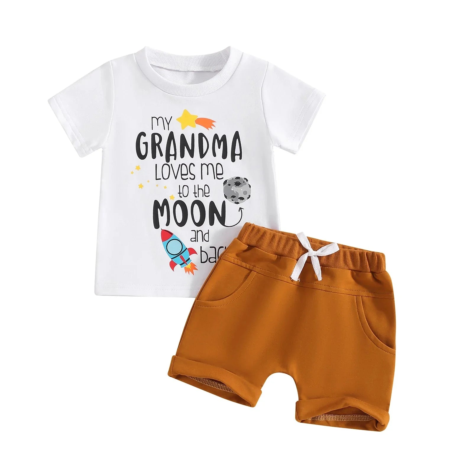 My Grandma Loves Me to the Moon & Back Outfit