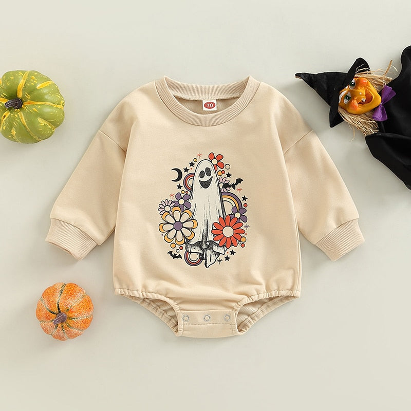 Vintage Halloween Spooky Onesie