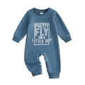 Pretty Fly for a Little Guy Long Sleeve Romper
