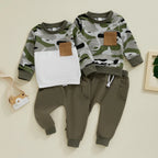 Camo Pocket Top & Pants
