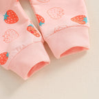 Sweet Strawberry Jogger Set