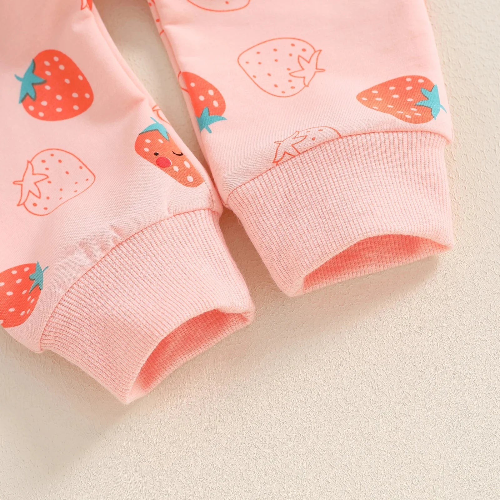 Sweet Strawberry Jogger Set