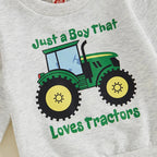 Just a Boy That Loves Tractors Outfit