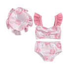 Floral Bess Bikini & Hat