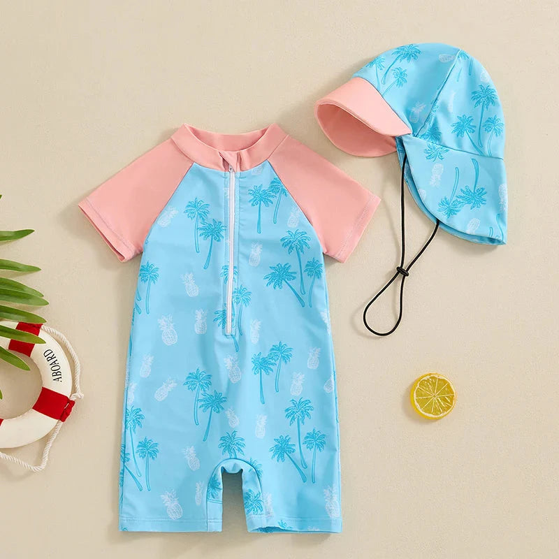 The Tropics Swimsuit & Hat