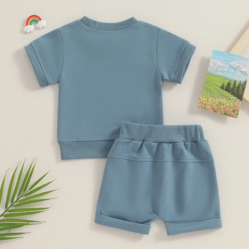 Solid Sutton Shirt & Pocket Shorts