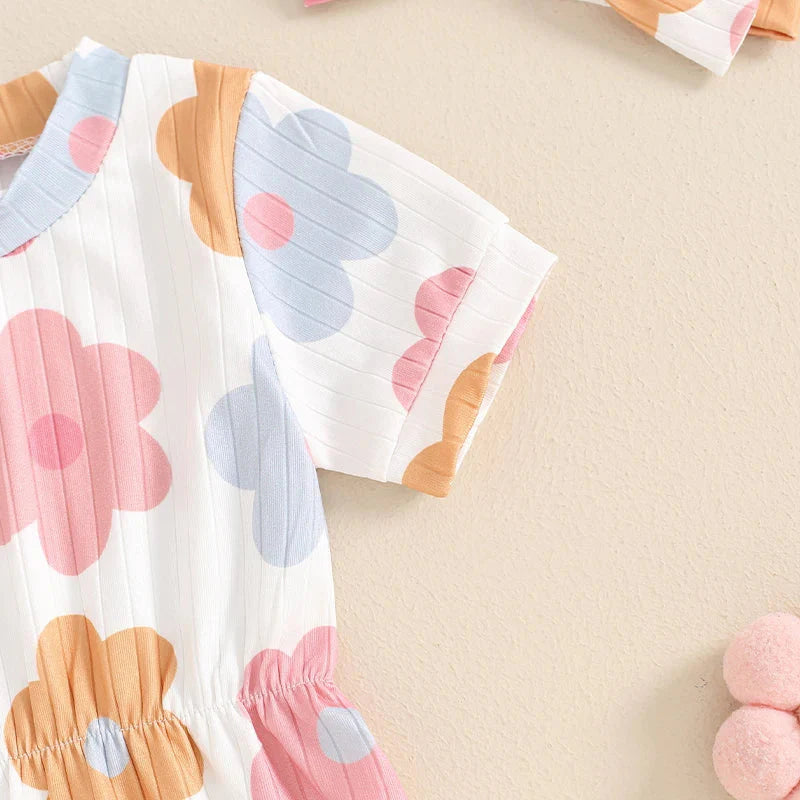 Fruity Flower Onesie & Headband