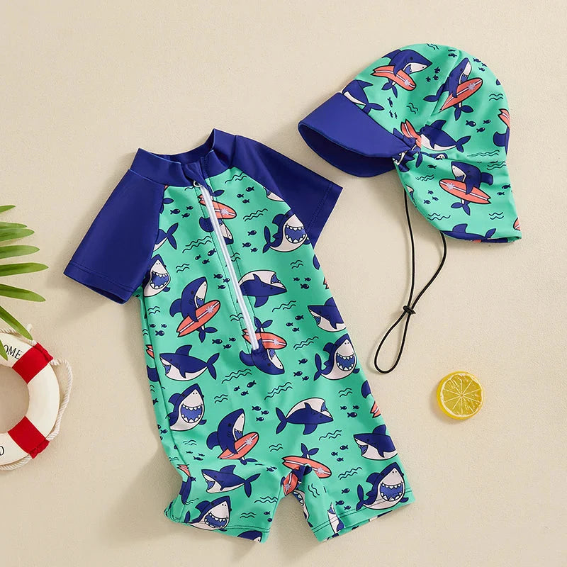 The Tropics Swimsuit & Hat