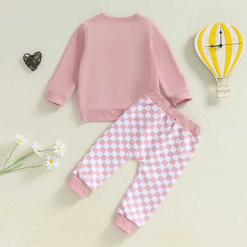 Big Sibling Checkered Outfit