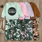 Daddy's Girl Camouflage Cargo Pants Outfit