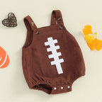 Corduroy Football Romper