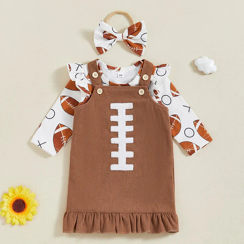 Football Dress Outfit & Bow