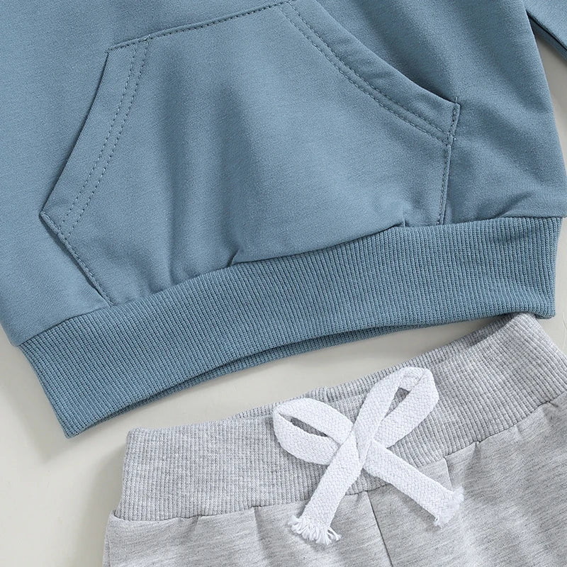 Slayton Solid Hoodie & Pocket Pants Outfit