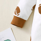 Football Zipper Onesie
