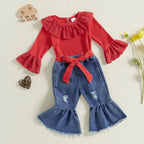 Lace Mika Bell Bottoms Outfit