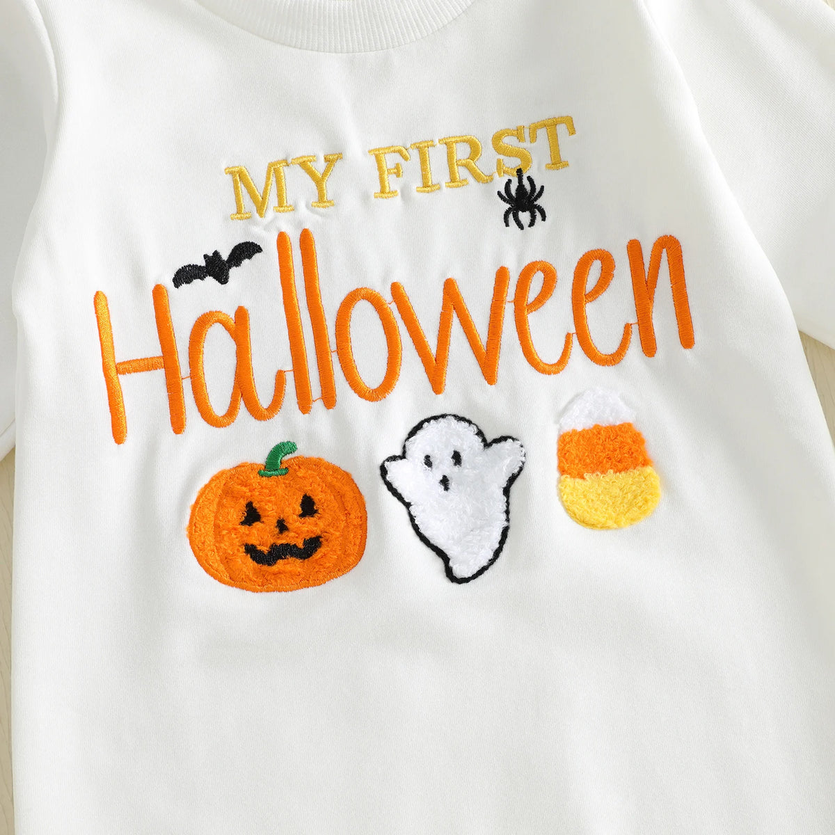 🎃 My First Halloween Baby Romper & Hat Set