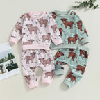 Highland Cow Jogger Set