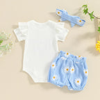 Auntie's Bestie Daisy Flower Outfit