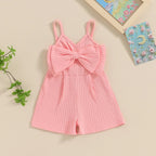 Ribbed Bow Remi Romper