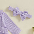 Precious Purple Ruffle Outfit