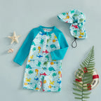 Ocean Waters Swimsuit & Hat