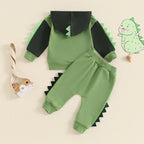 Dinosaur Spike Hoodie & Pants