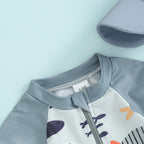 Frankie Fish Swimsuit & Hat