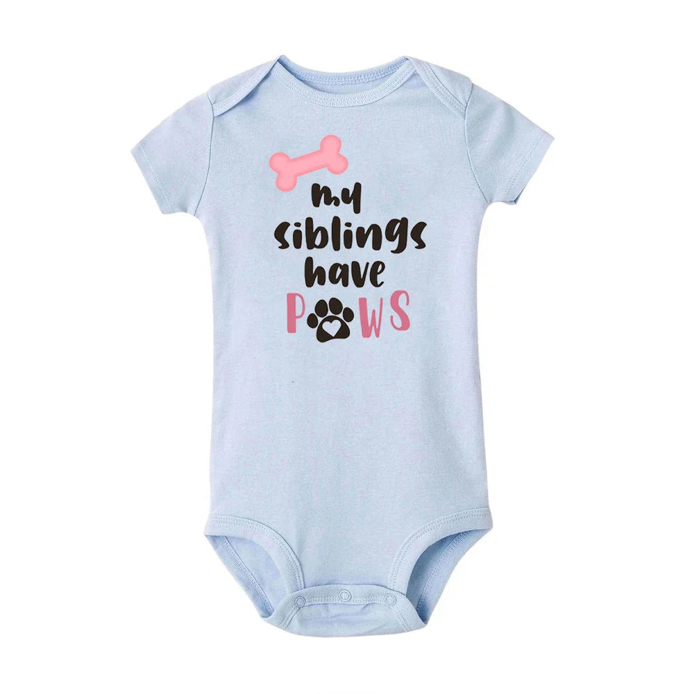 My Siblings Have Paws Onesie