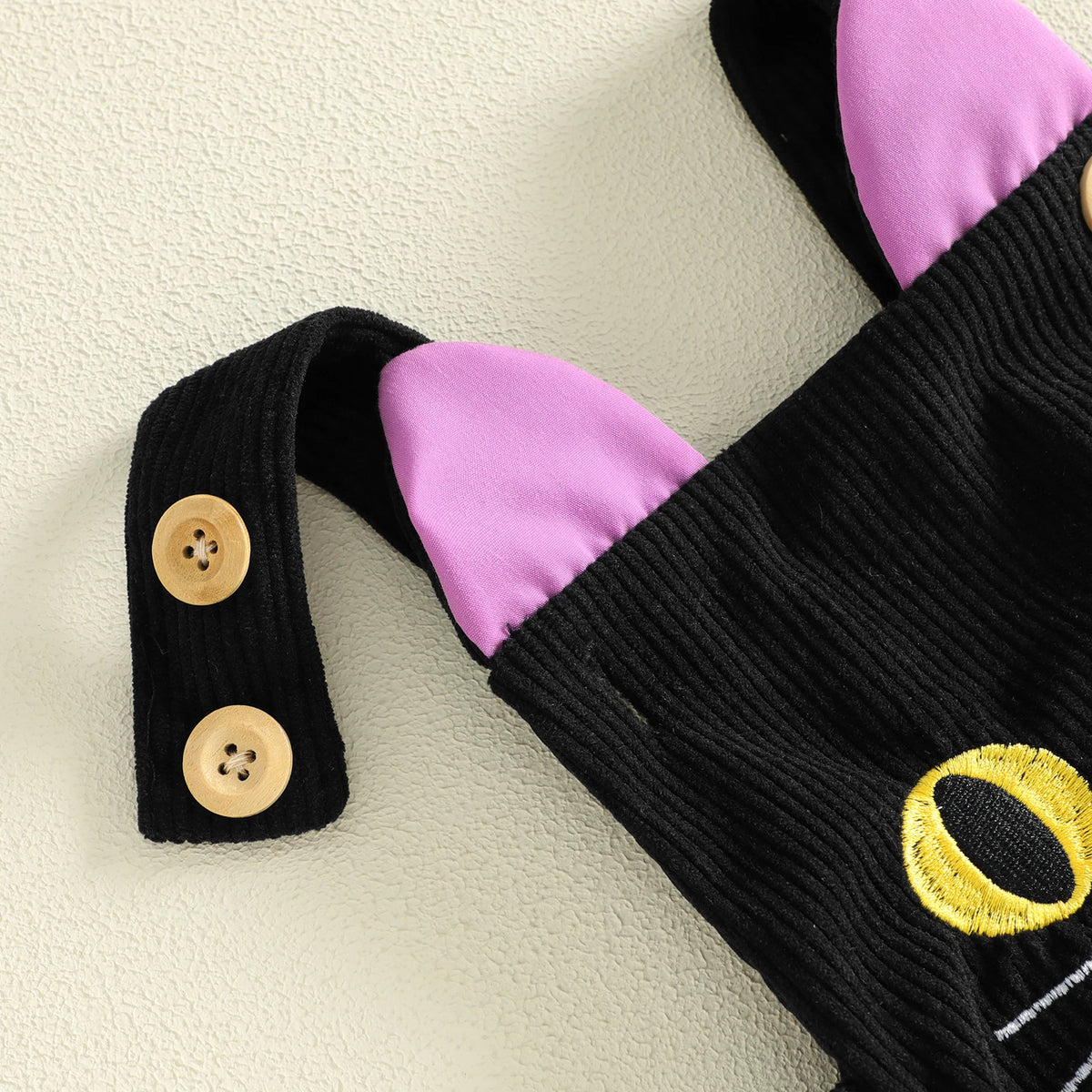 🐈‍⬛ Black Cat Baby Halloween Romper