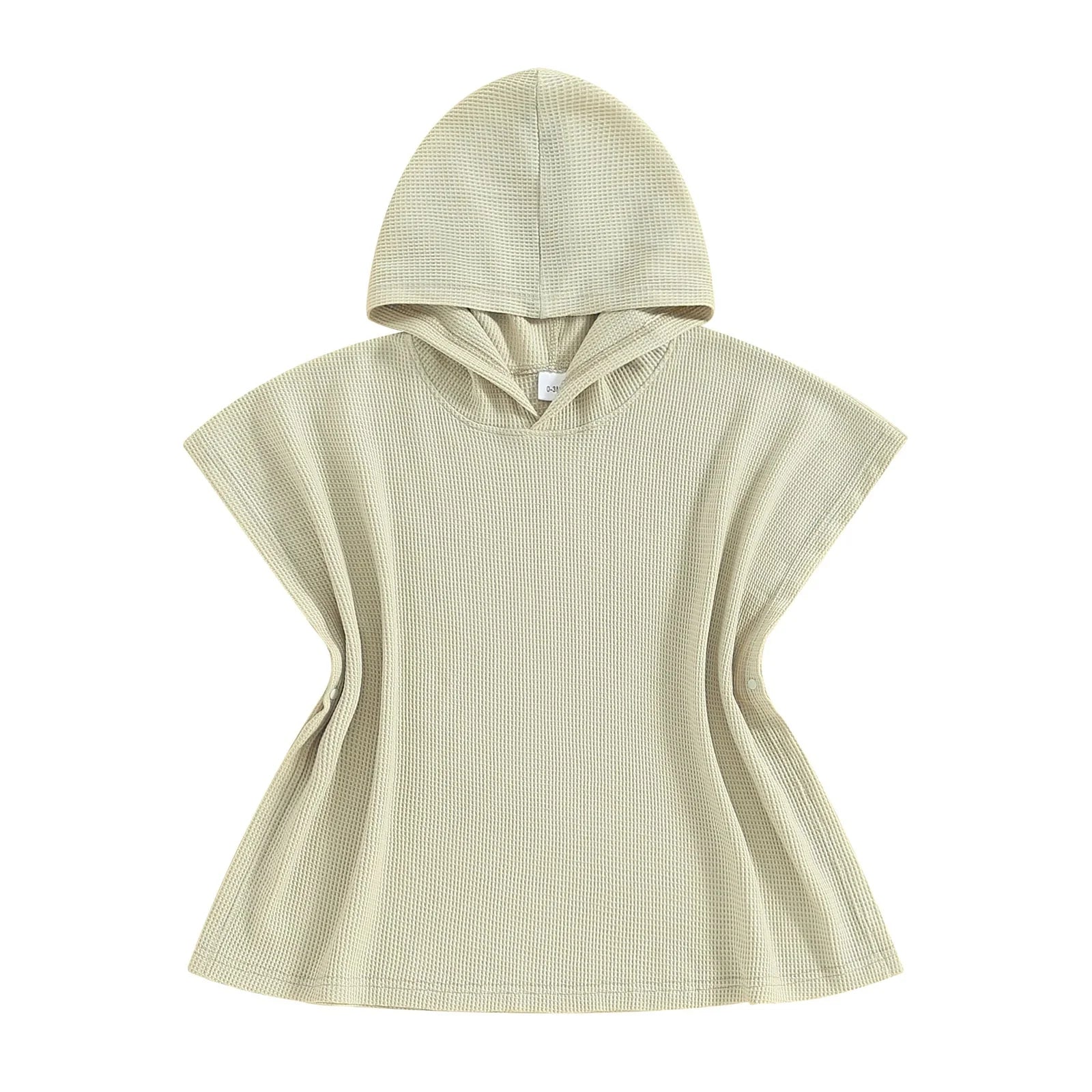 Solid Hoodie Swimsuit Cover Up