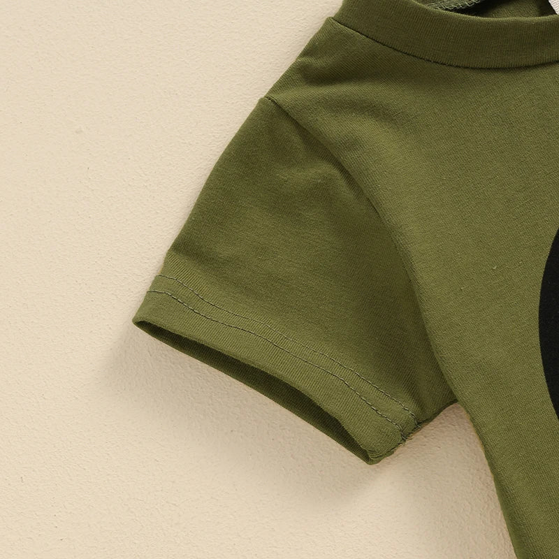 Auntie's Boy Camouflage T-shirt & Shorts