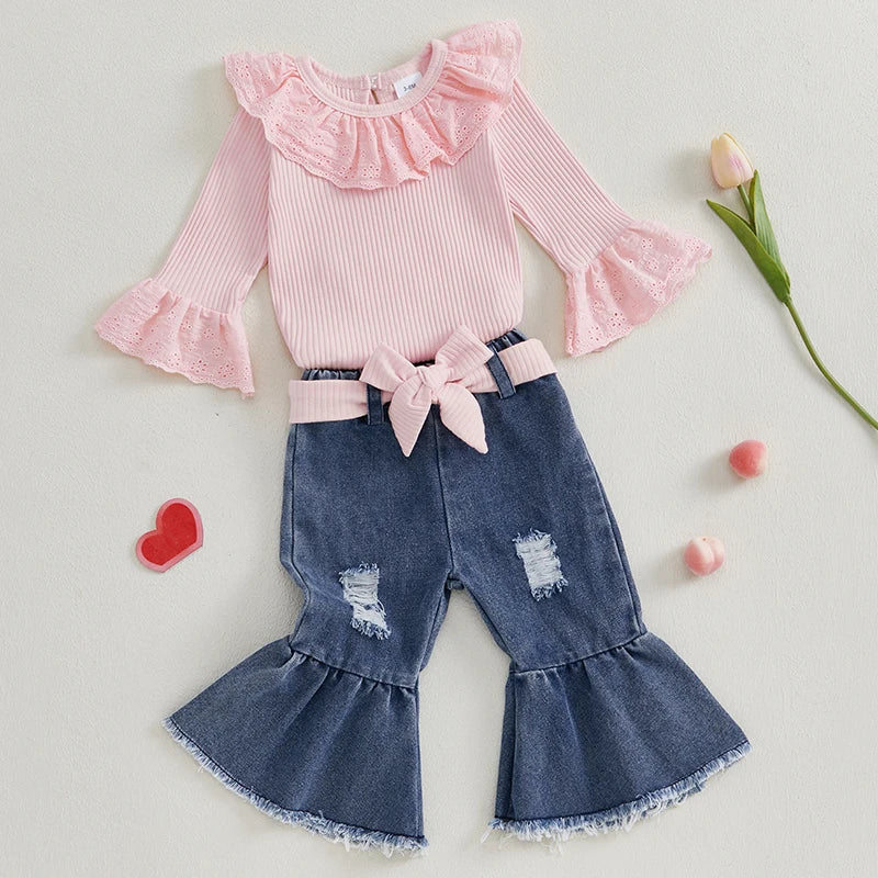 Lace Mika Bell Bottoms Outfit