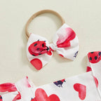 Little Love Bug Romper &  Headband