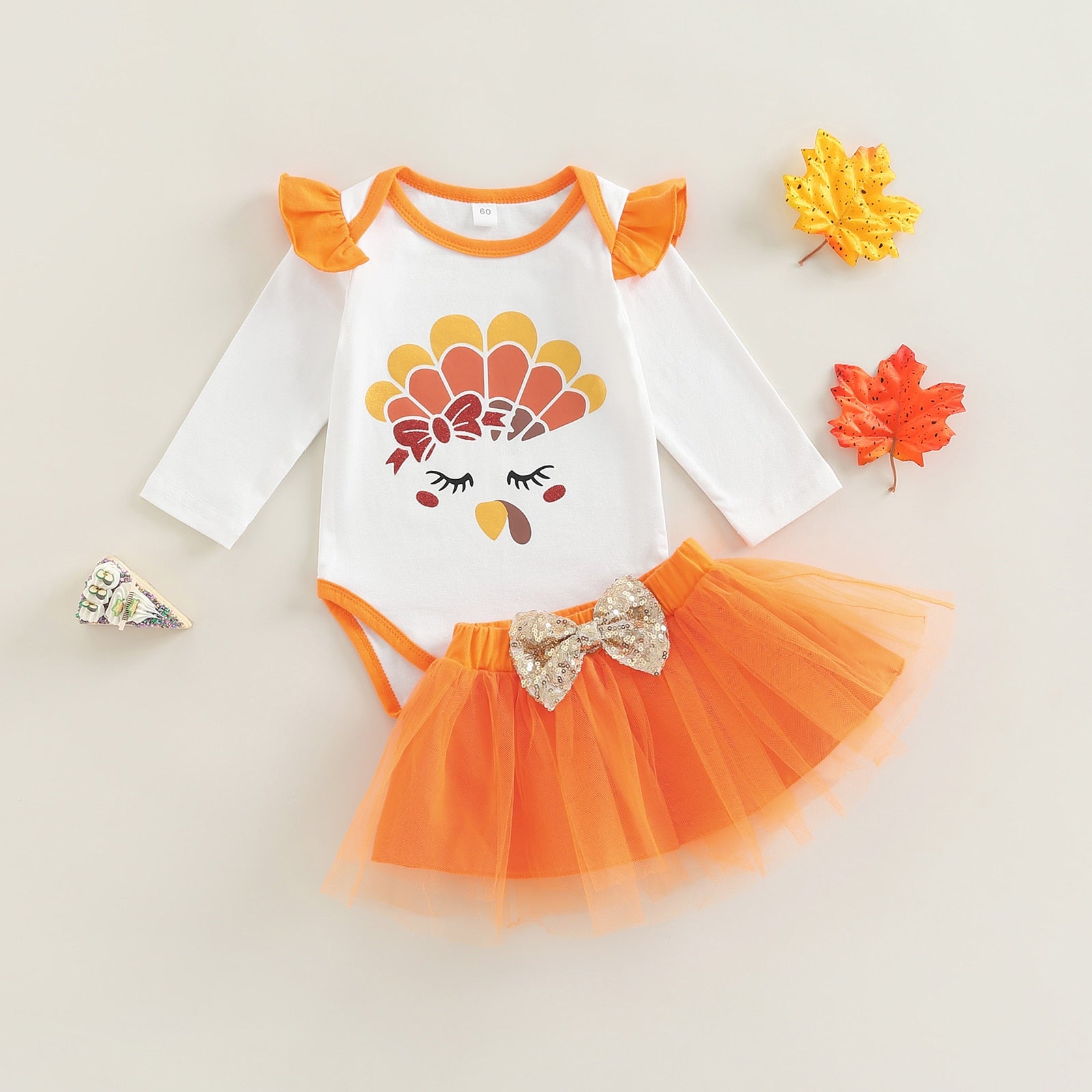 Turkey Time Tutu Thanksgiving Outfit