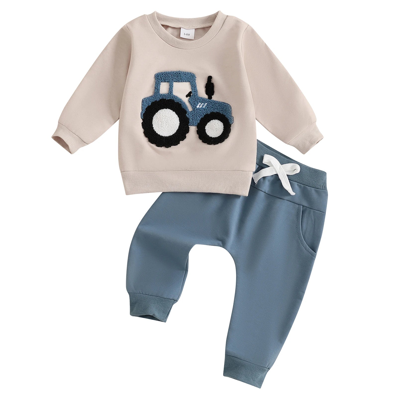 Tractor Kids Outfit Set