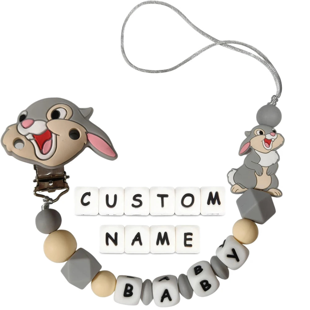 Personalized Baby Pacifier Clip